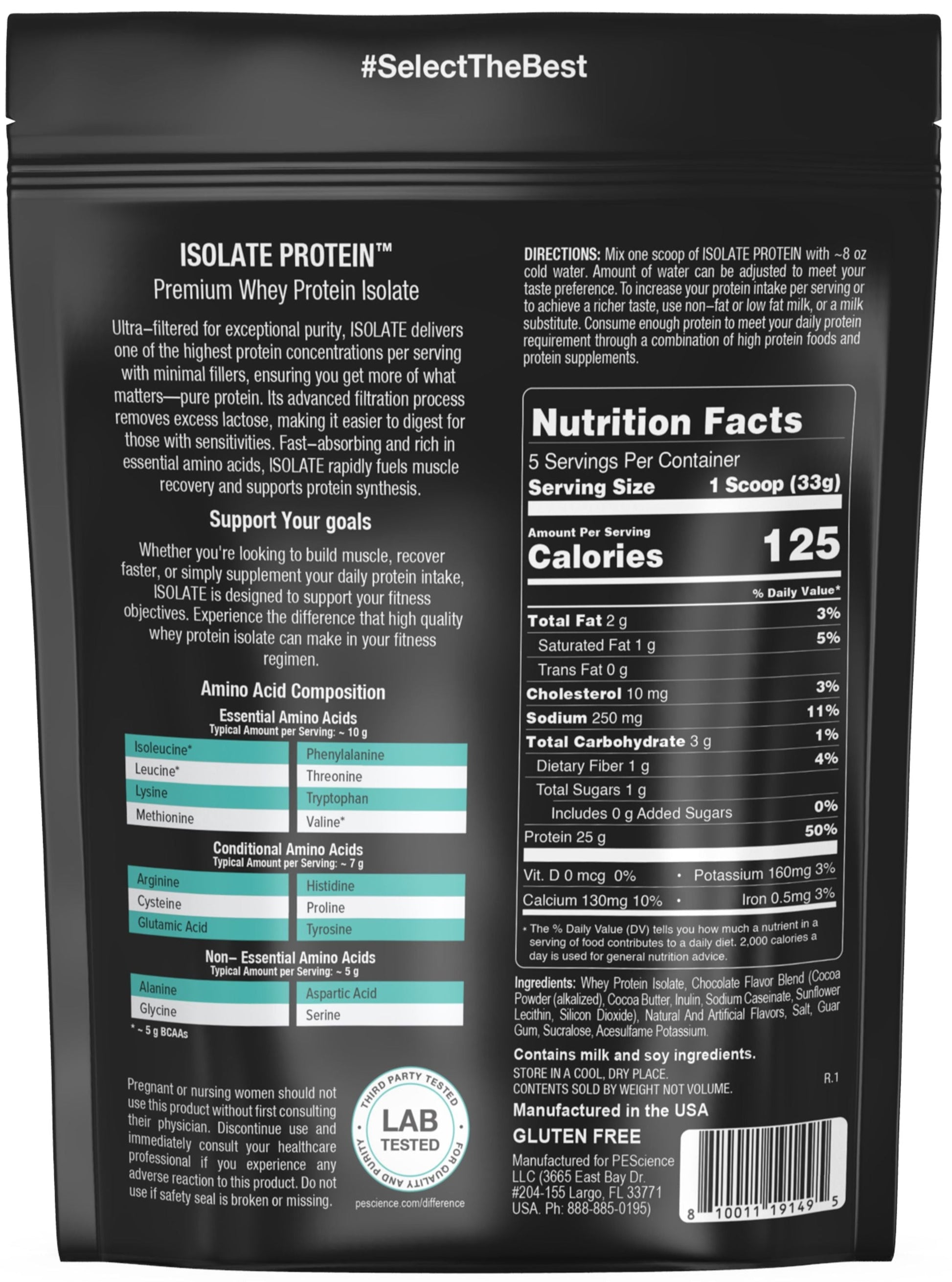 PEScience ISOLATE Protein