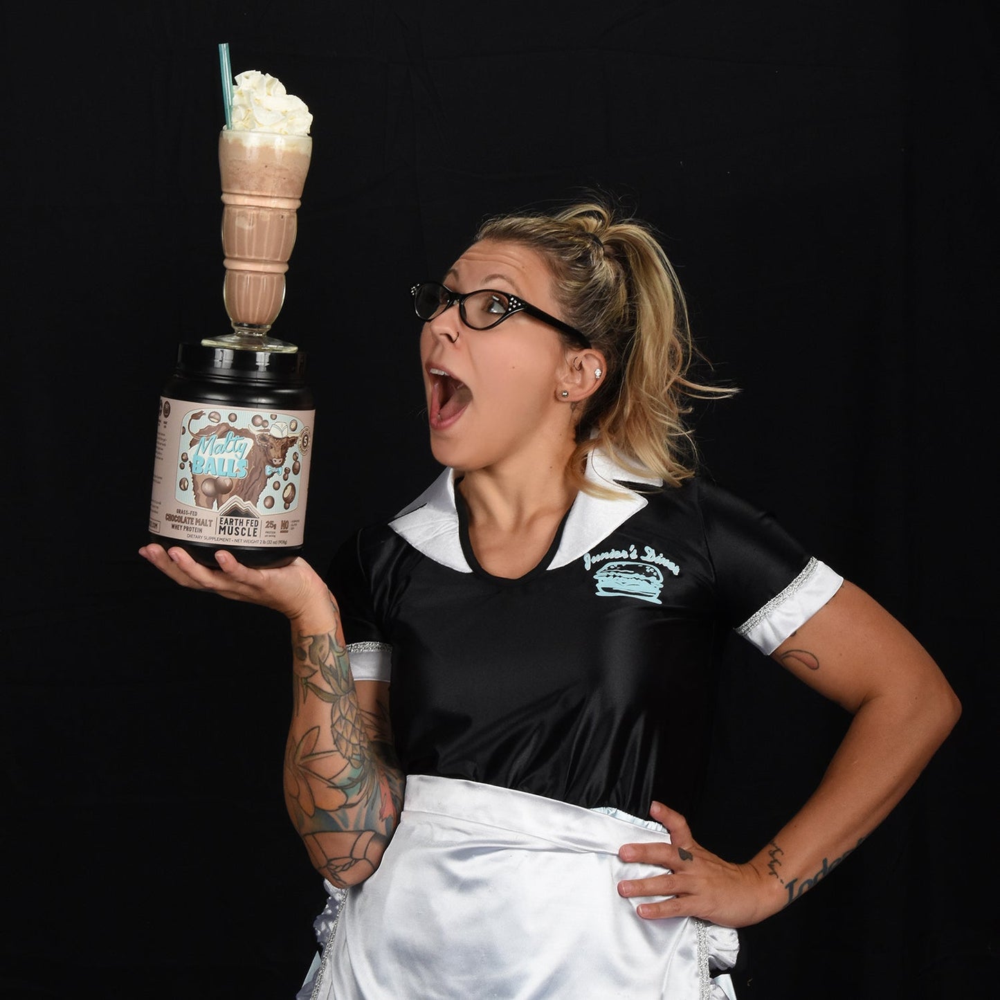 SEASONAL FLAVOR: Malty Balls Chocolate Malt Grass-Fed Whey Protein