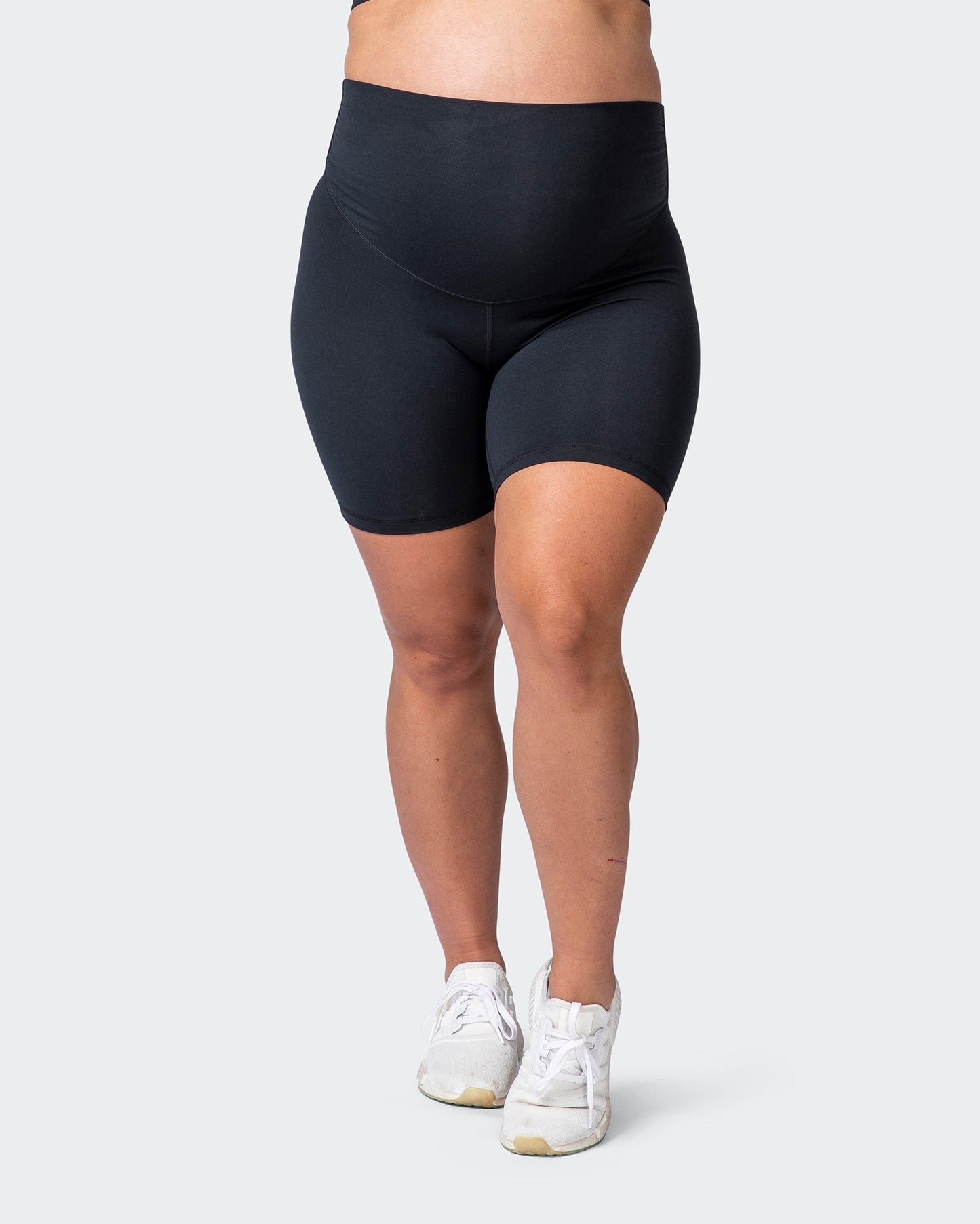 Maternity Everyday Bike Short - Black-Shorts-XS-032214BLK-XS-MNAPPRL13830-3-Muscle Nation