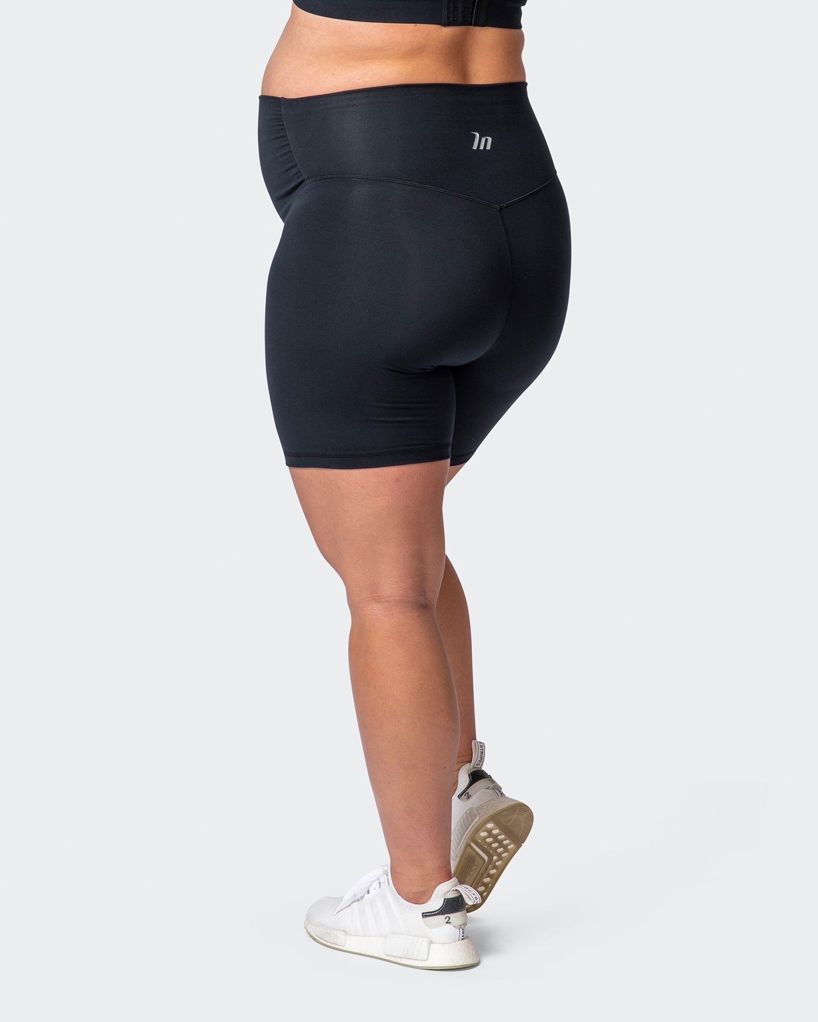 Maternity Everyday Bike Short - Black-Shorts-XS-032214BLK-XS-MNAPPRL13830-6-Muscle Nation