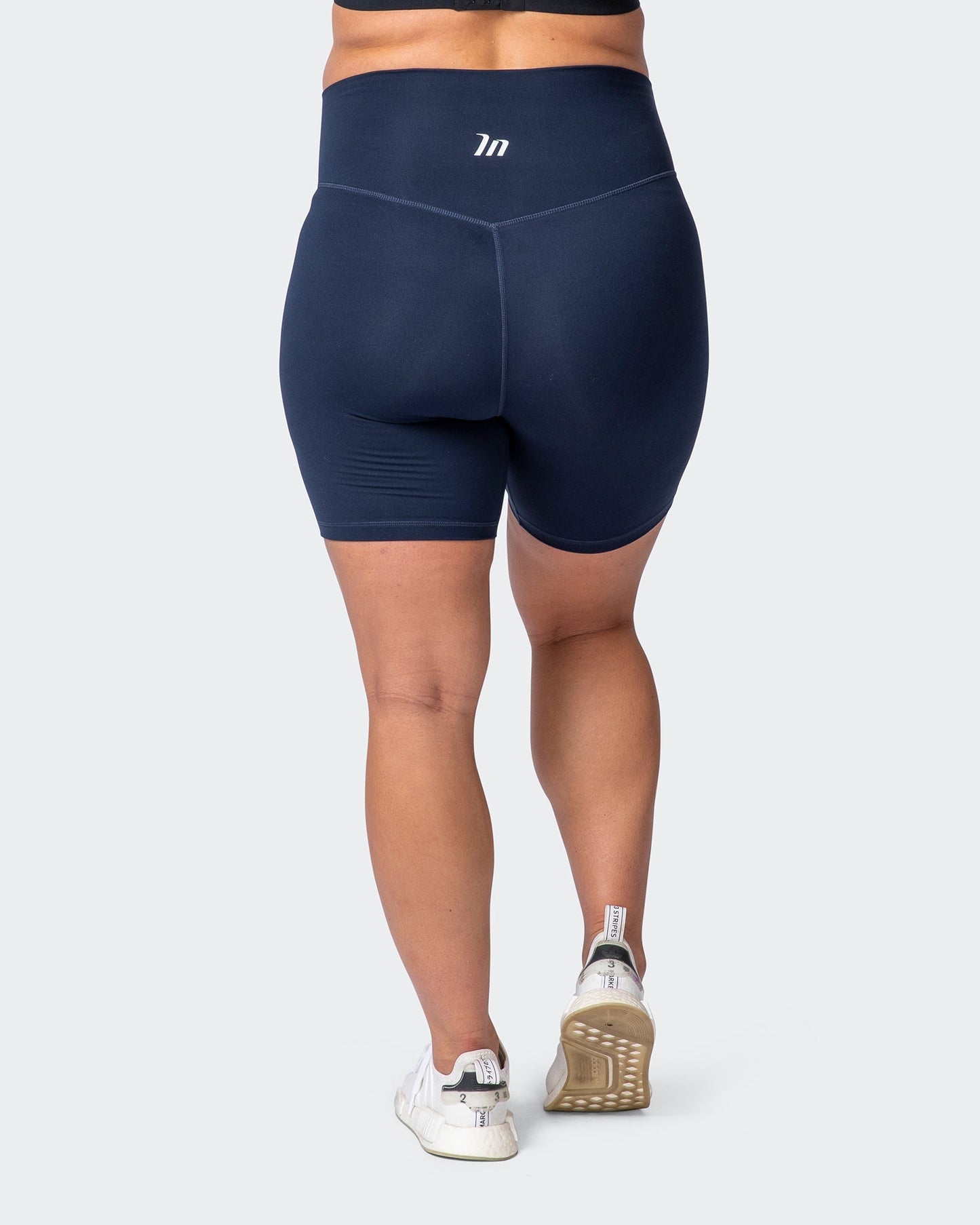 Maternity Everyday Bike Short - Navy-Shorts-XS-032214NAVY-XS-MNAPPRL13860-7-Muscle Nation