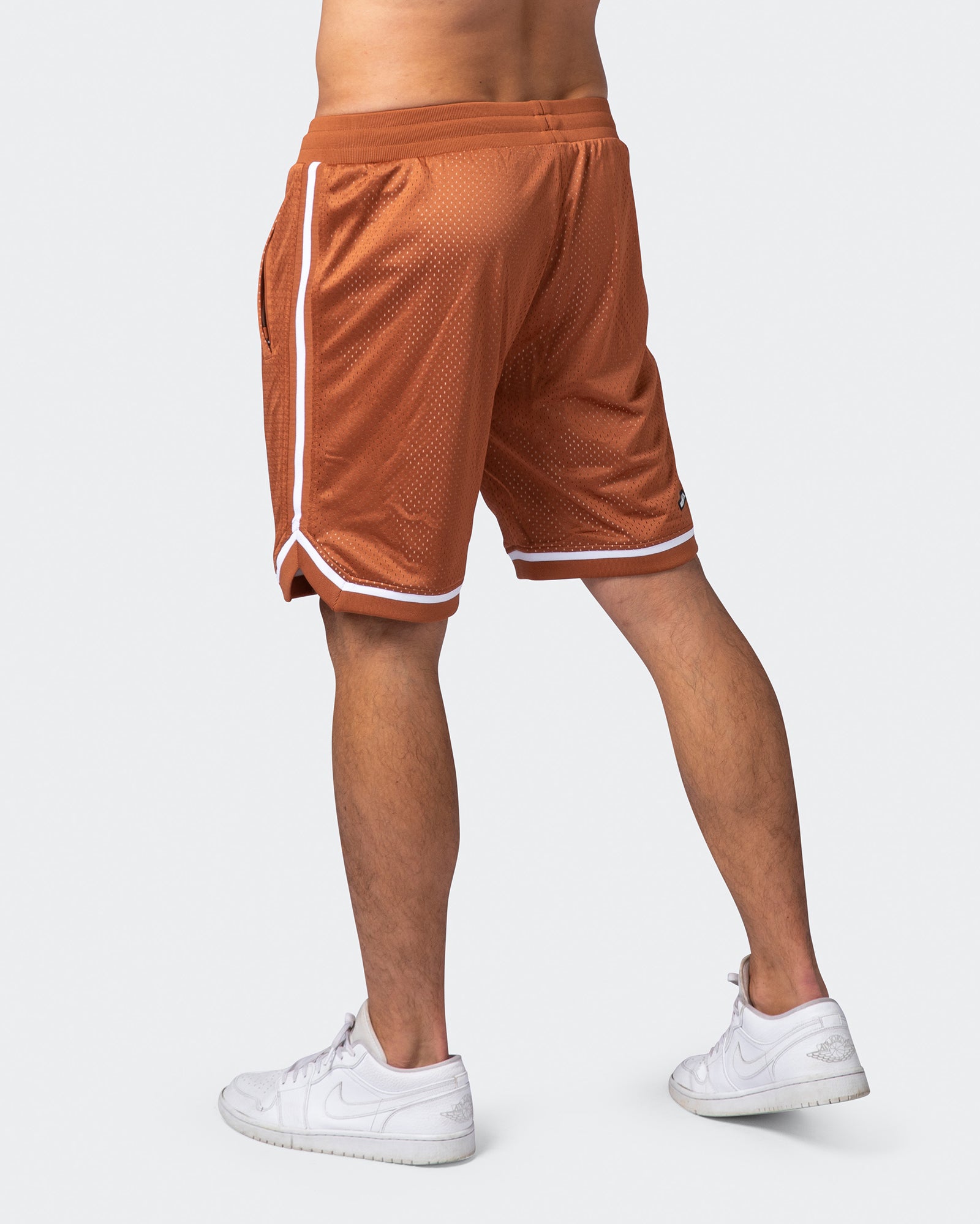 8" Basketball Shorts - Sandstone-Shorts-S-072210SNDSTN-S-MNAPPRL16773-5-Muscle Nation