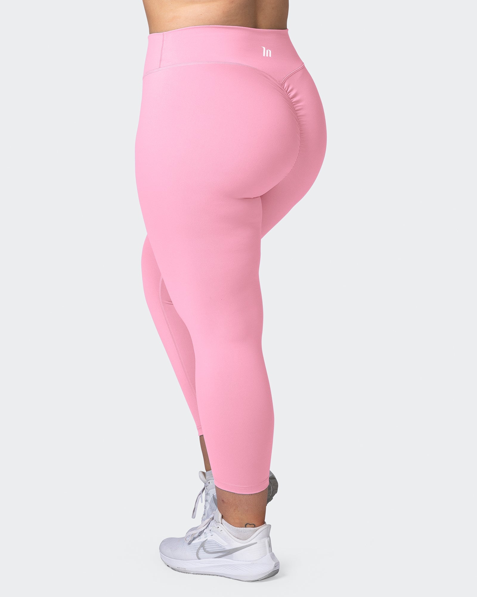 Signature Scrunch 7/8 Leggings - Strawberry Pink-Leggings-XXS-112262STWBRPIK-XXS-MNAPPRL20410-1-Muscle Nation