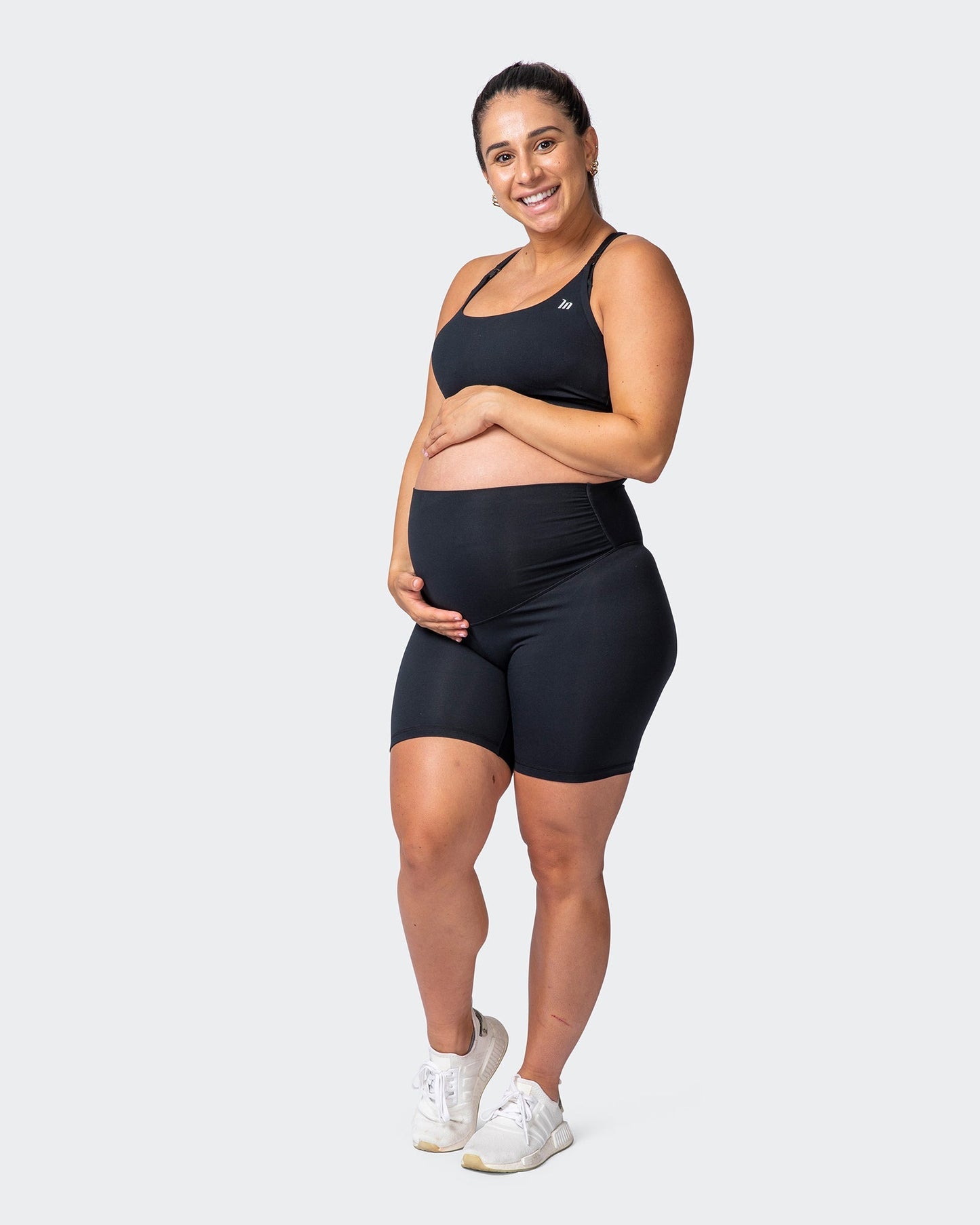 MN Everyday Maternity Bra - Black-Sports Bras-XS-032213BLK-XS-MNAPPRL13794-5-Muscle Nation