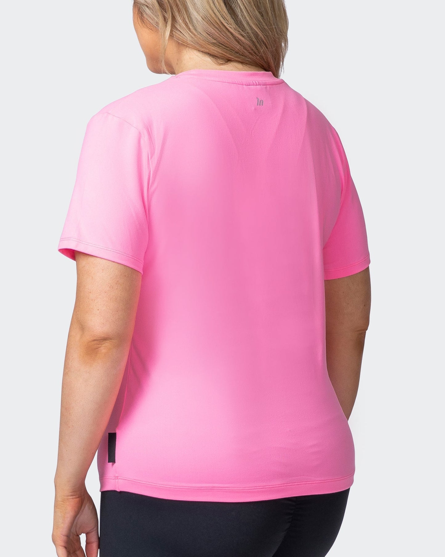 MN Everyday Tee - Shocking Pink-Tops-XXS-012214SHKPNK-XXS-MNAPPRL13267-5-Muscle Nation