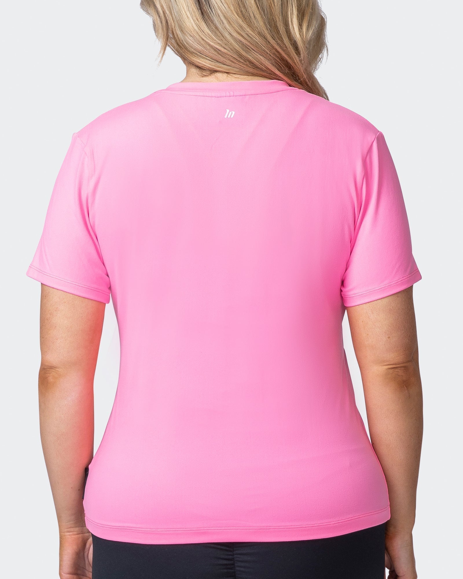 MN Everyday Tee - Shocking Pink-Tops-XXS-012214SHKPNK-XXS-MNAPPRL13267-6-Muscle Nation