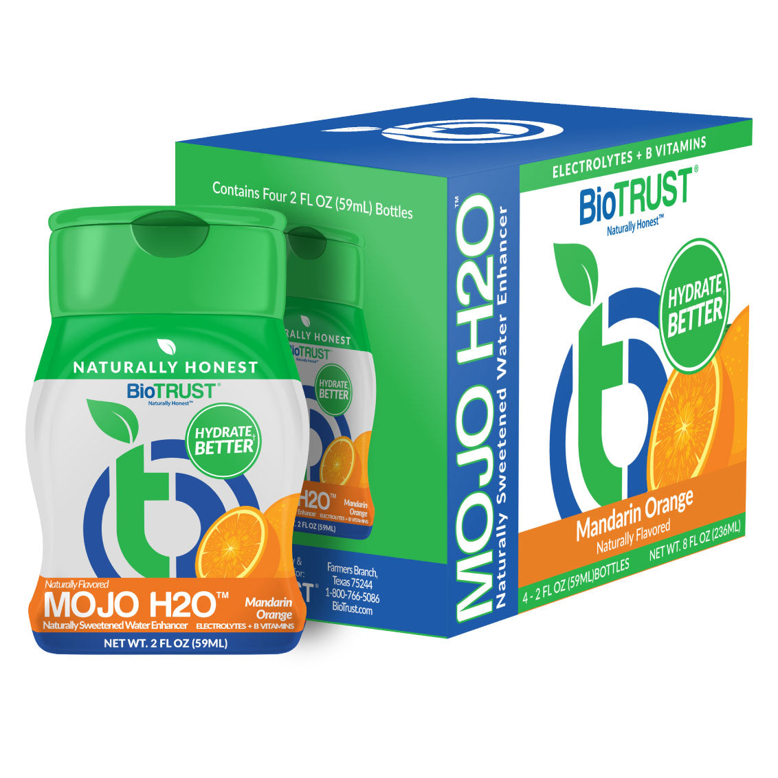 Mojo H2O? - Healthy Water Enhancer (2 Delicious Flavors)