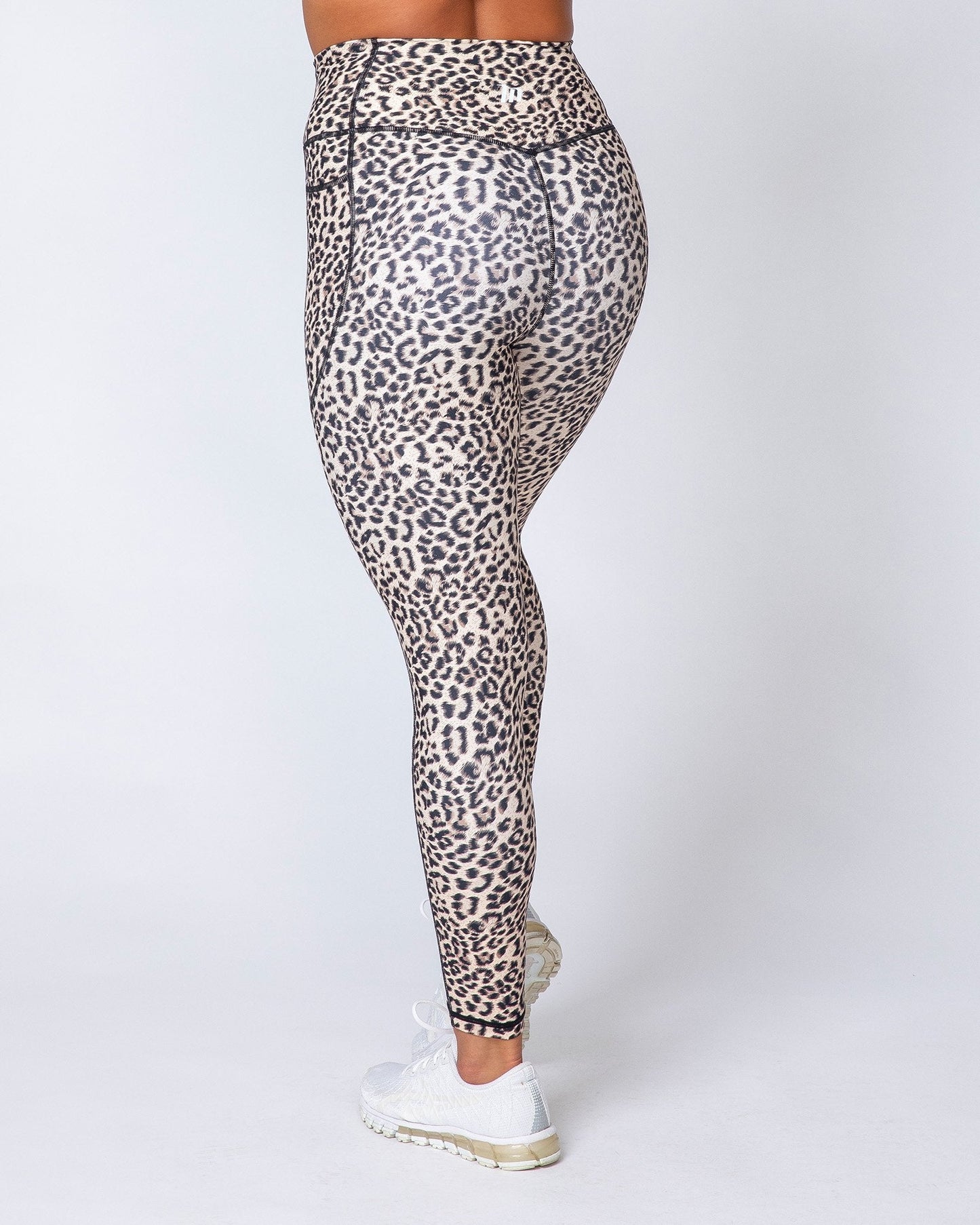 Motion Pocket Ankle Length - Yellow Leopard-Leggings-XXS-MNAPPRL9423-MNAPPRL9423-5-Muscle Nation