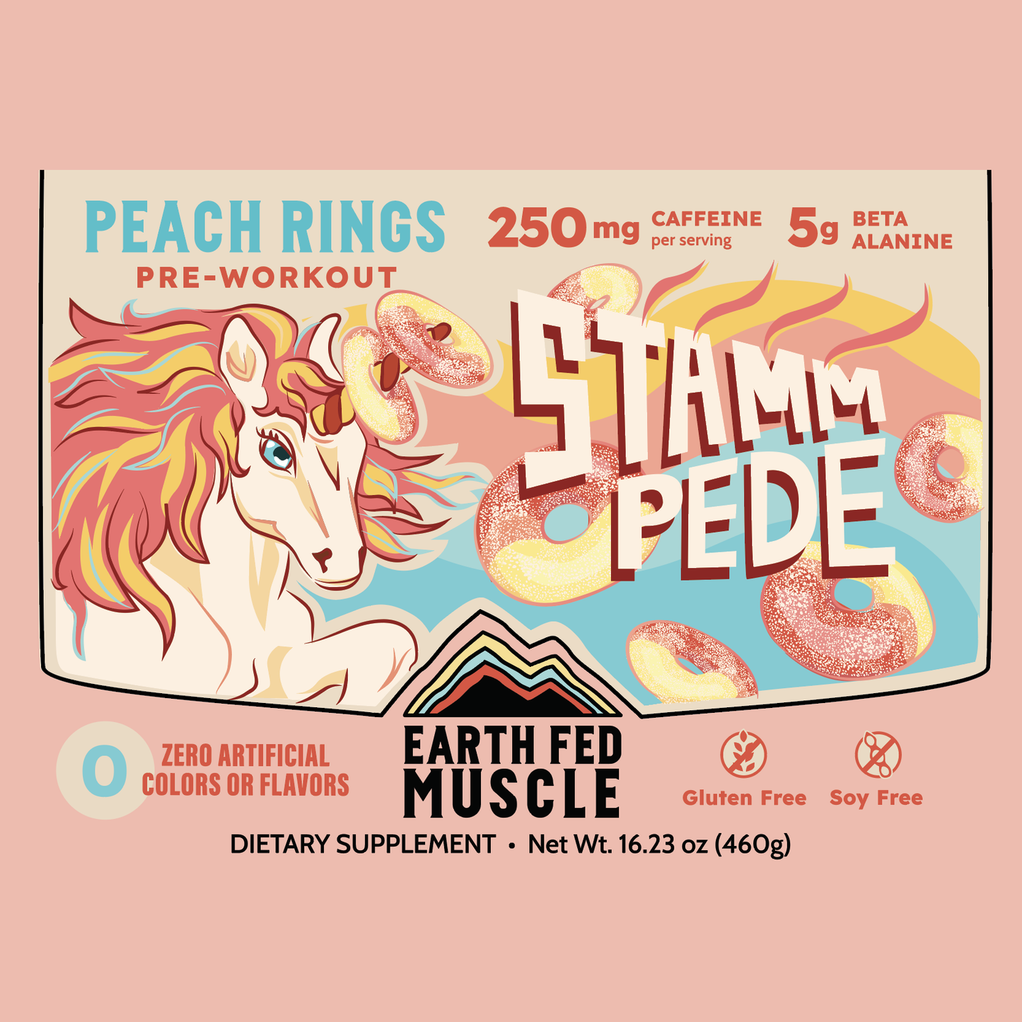 Stammpede Peach Rings Preworkout