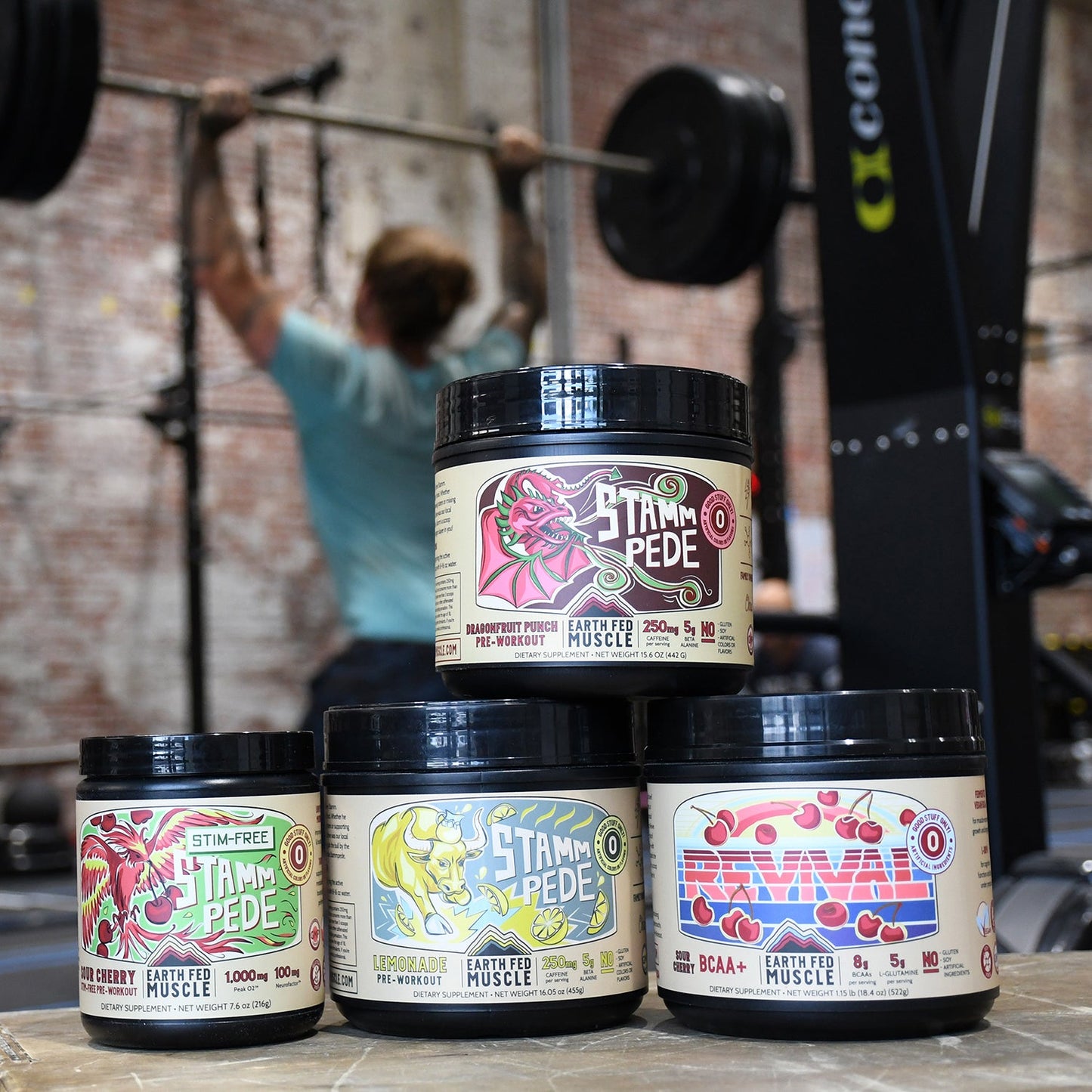 Stammpede DragonFruit Punch Preworkout