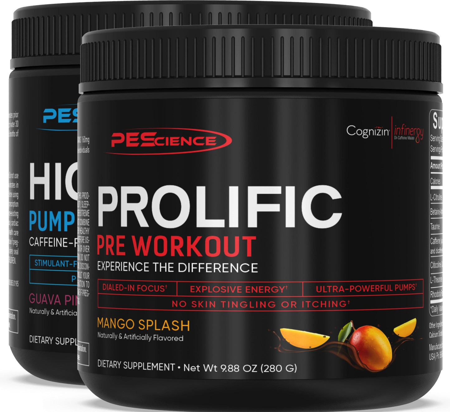 PEScience Prolific + High Volume Stack