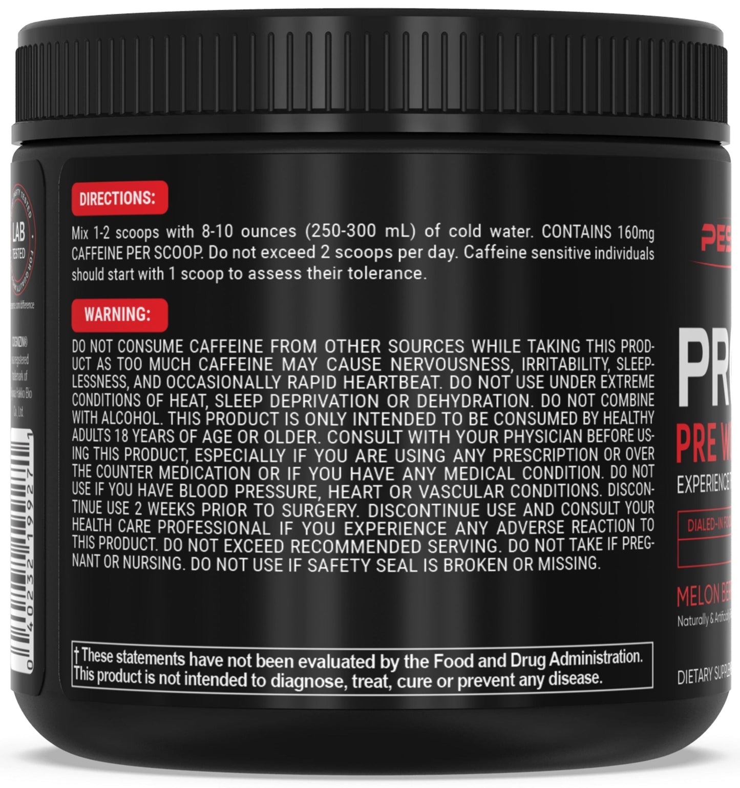 PEScience Prolific Pre-Workout