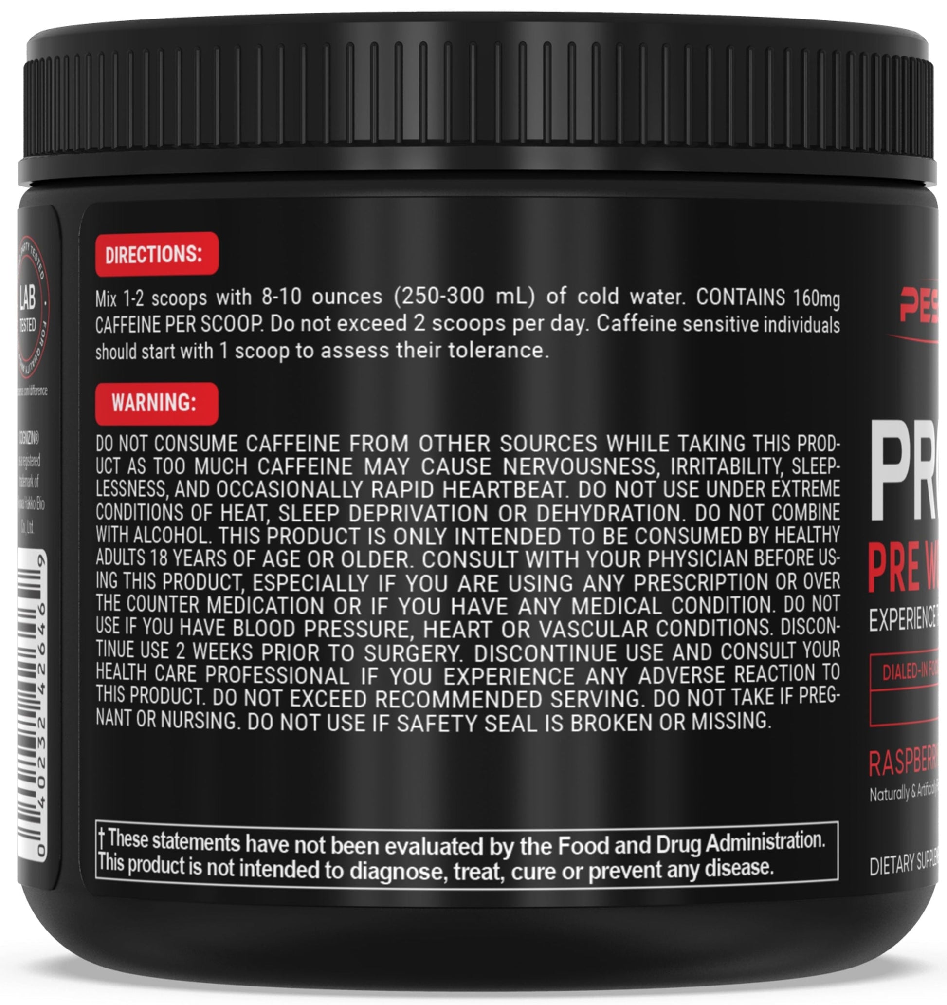 PEScience Prolific Pre-Workout