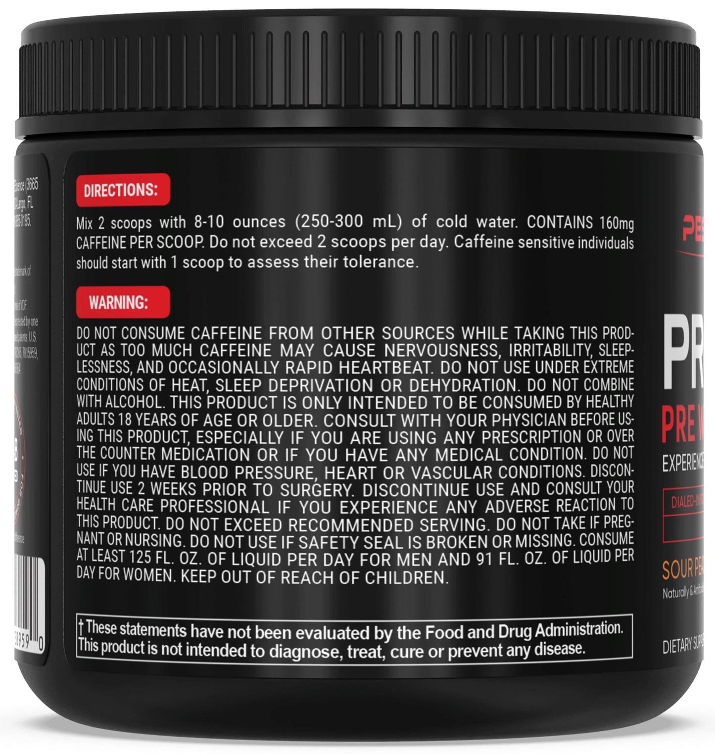PEScience Prolific Pre-Workout