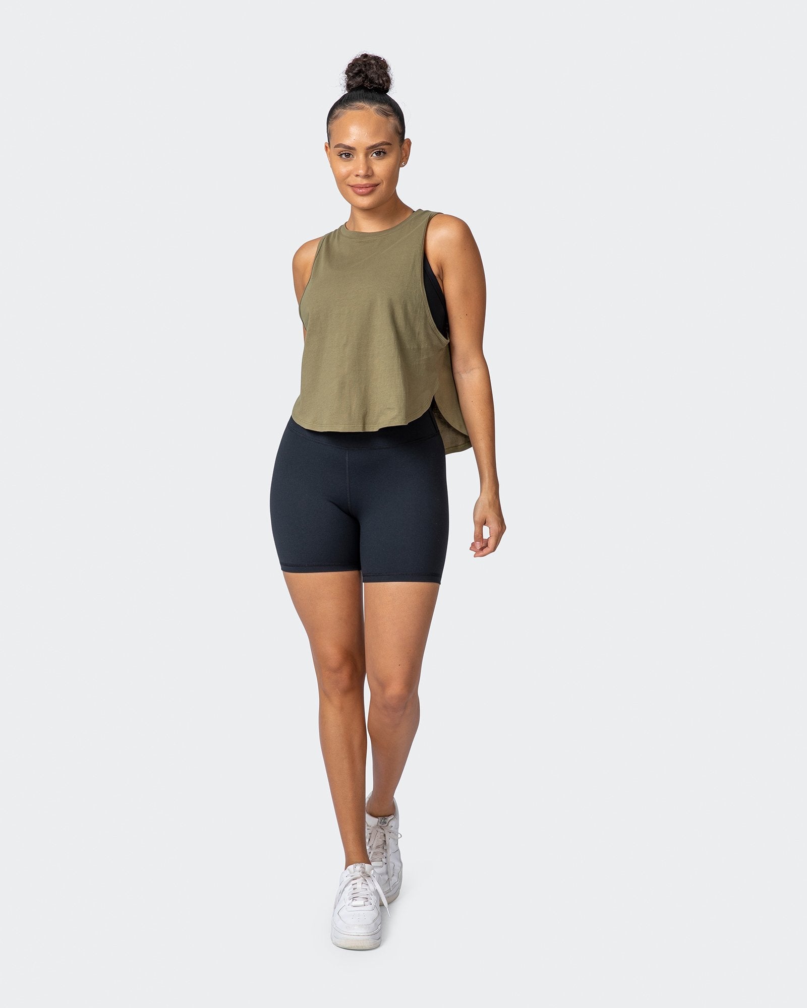 Recovery Tank - Dark Olive-Tops-XXS-112160DKOLV-XXS-MNAPPRL12430-8-Muscle Nation
