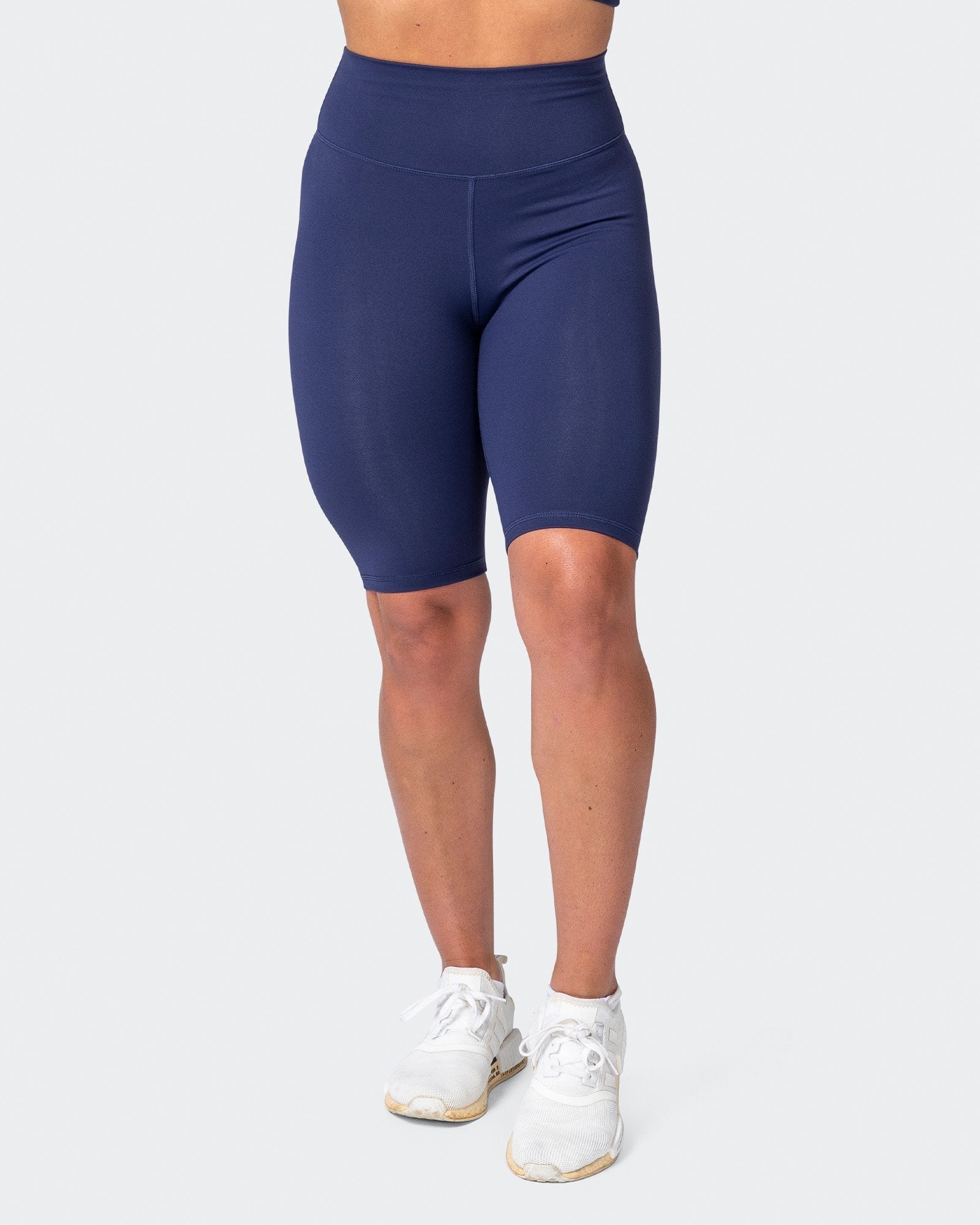 Signature Referee Length High Waist Scrunch - Midnight-Shorts-XXS-MNAPPRL10228-MNAPPRL10228-8-Muscle Nation