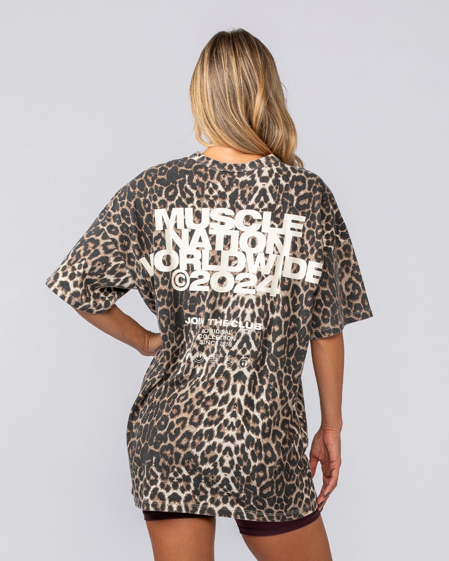 Reputation Oversized Vintage Tee - Washed True Leopard Print-T-Shirts-XXS-022540WTLPDP-XXS-MNAPPRL43859-5-Muscle Nation