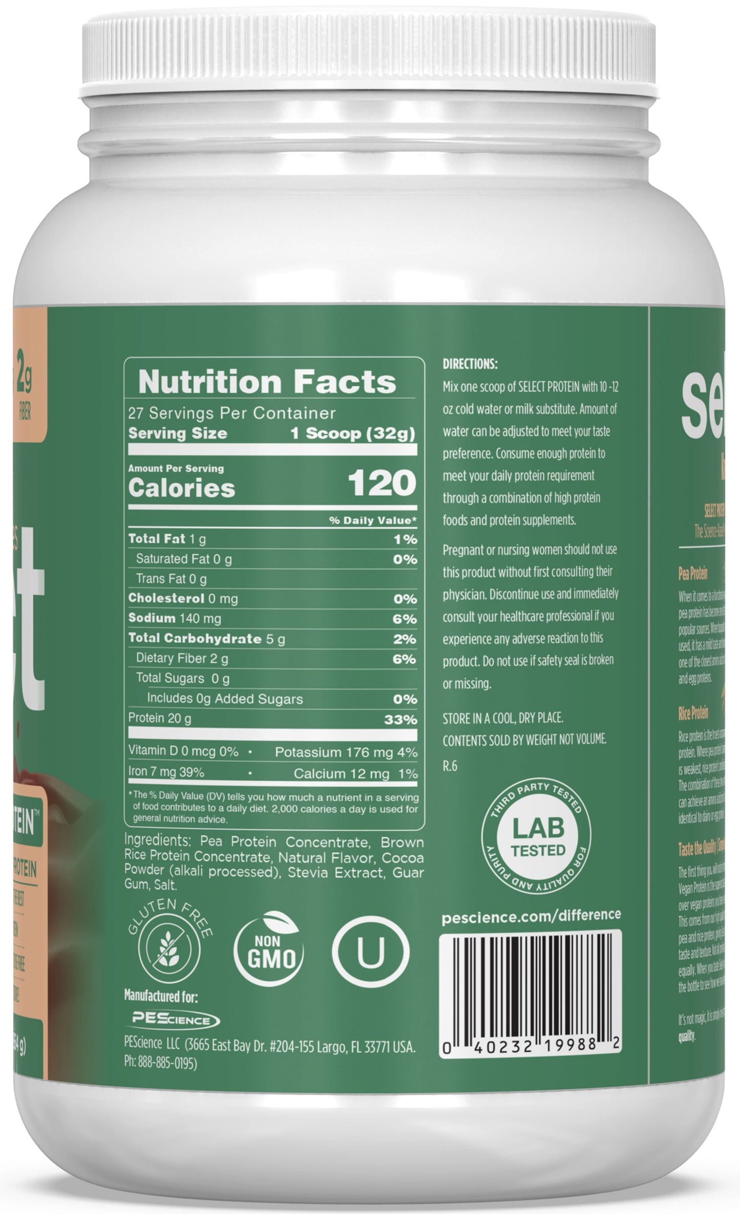 PEScience Select Vegan Protein