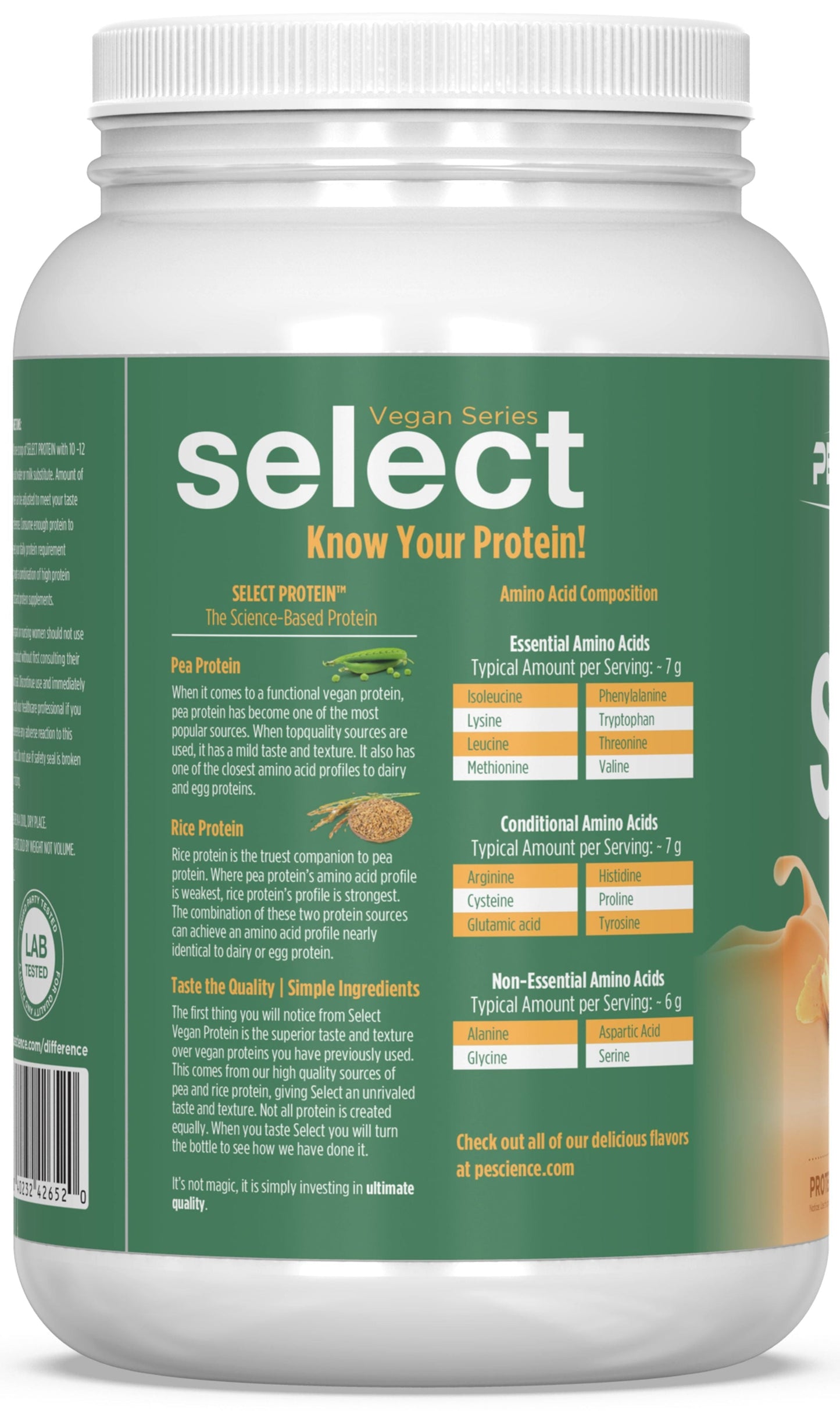 PEScience Select Vegan Protein