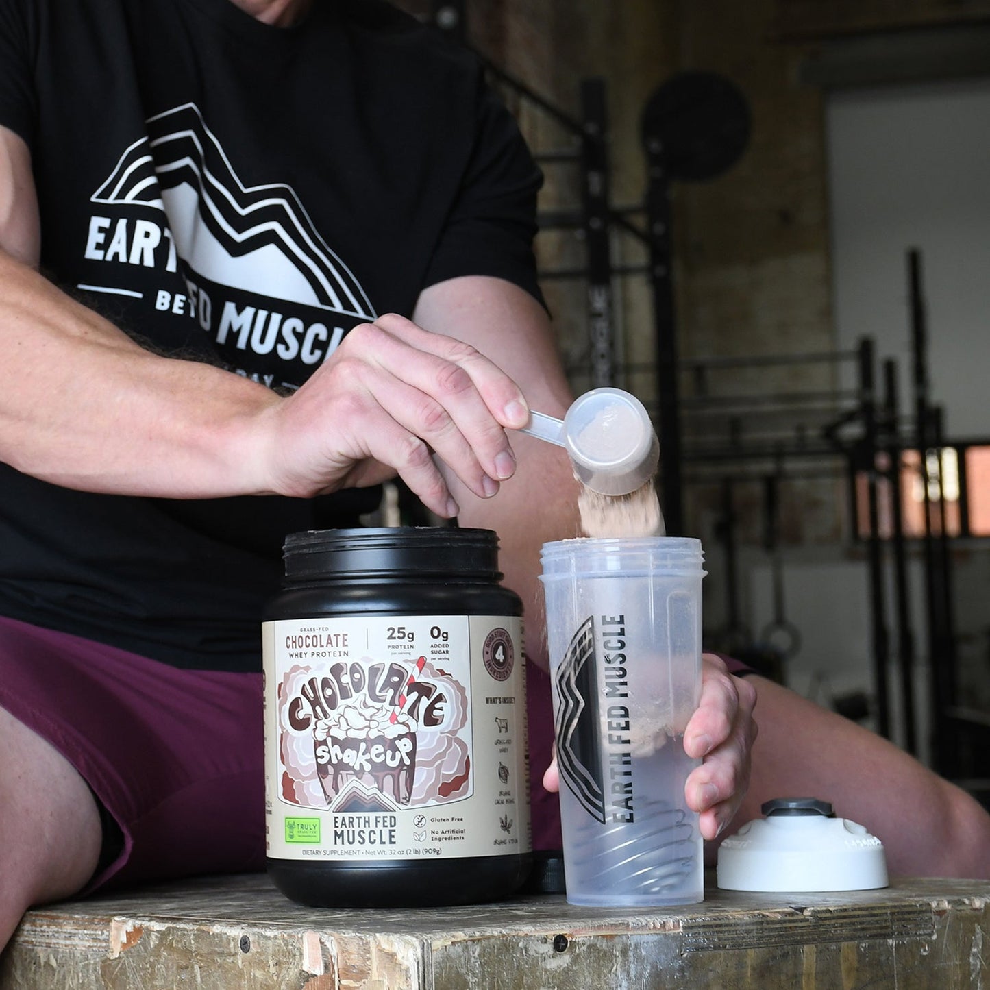 Chocolate Shakeup Chocolate Grass-Fed Whey Protein