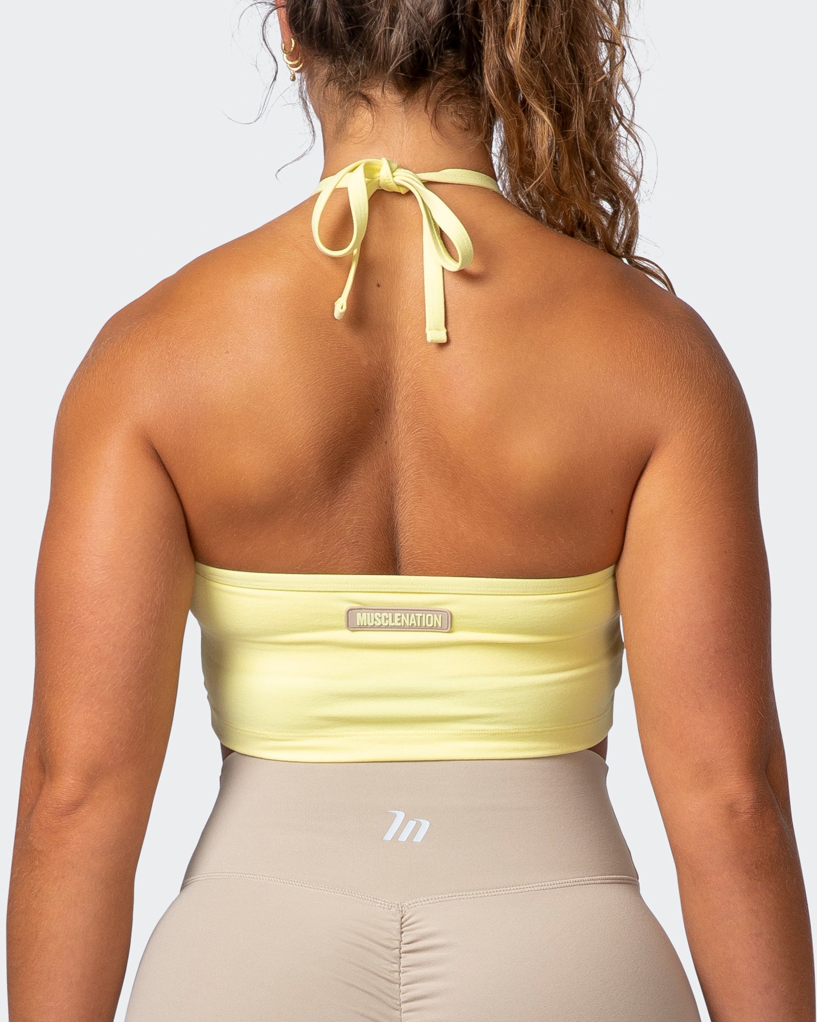 Shimmer Bra Tank Combo - Lemon Fizz-Sports Bras-XXS-012208LMNFIZ-XXS-MNAPPRL13162-6-Muscle Nation