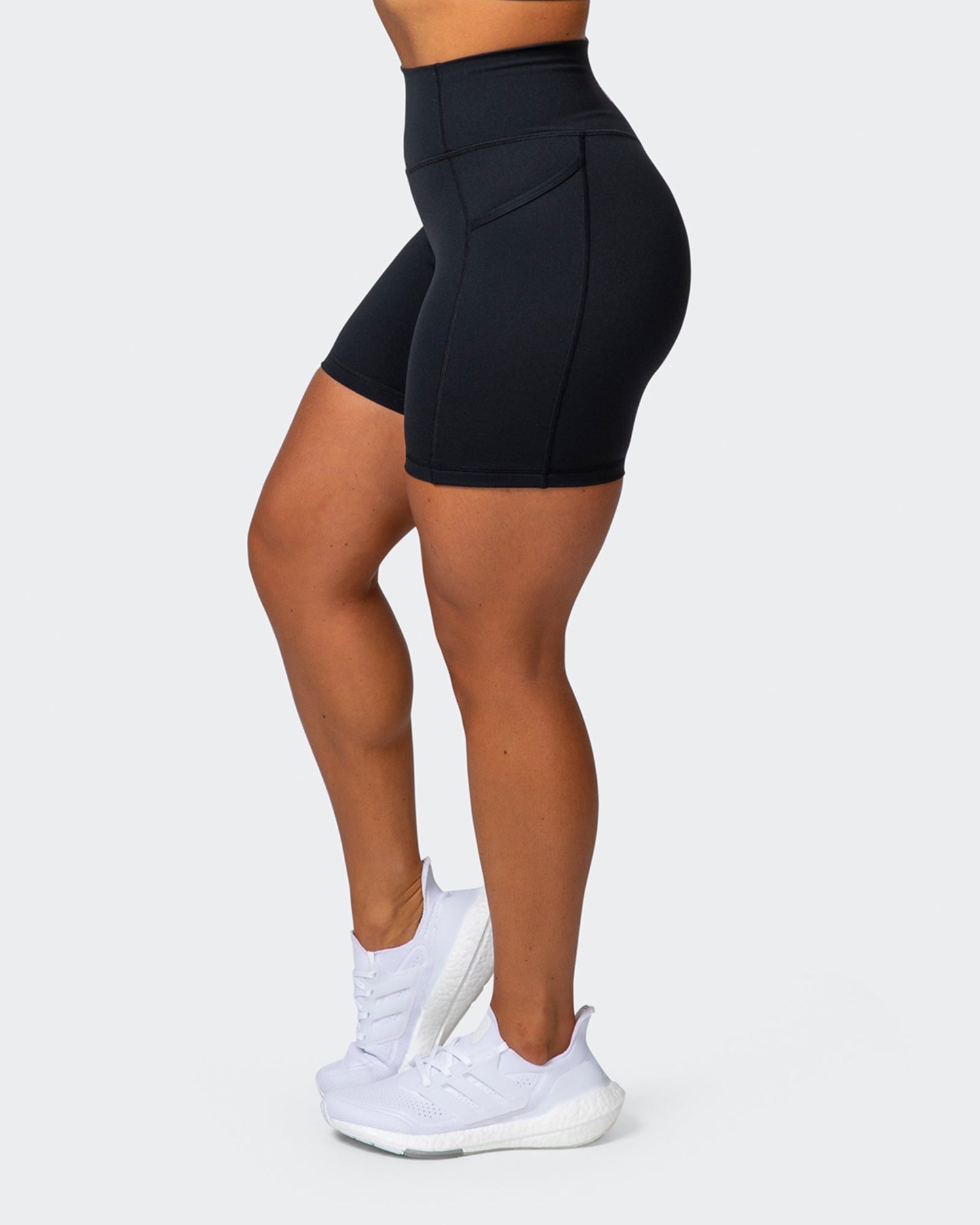 Signature Pocket Bike Shorts - Black-Shorts-XXS-032208BLK-XXS-MNAPPRL13661-3-Muscle Nation