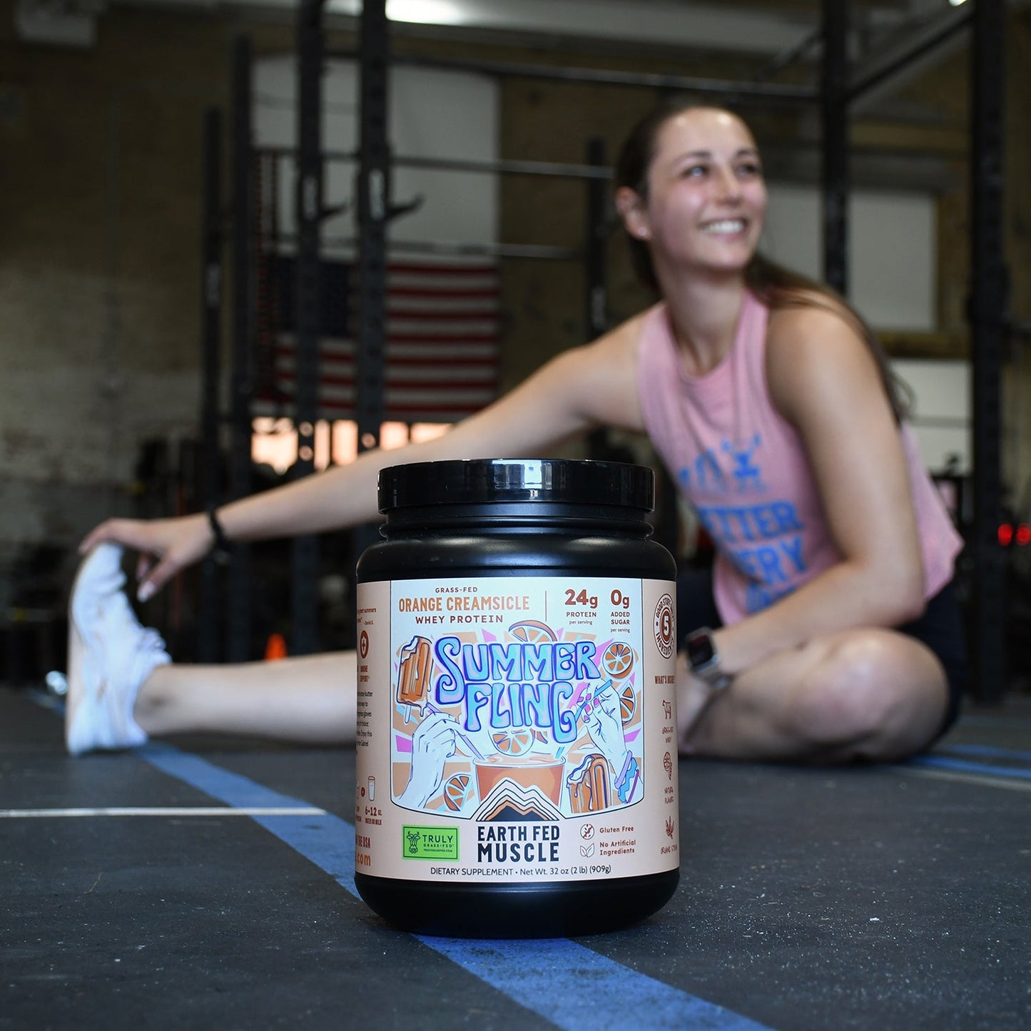 SEASONAL FLAVOR: Summer Fling Orange Creamsicle Grass-Fed Whey Protein