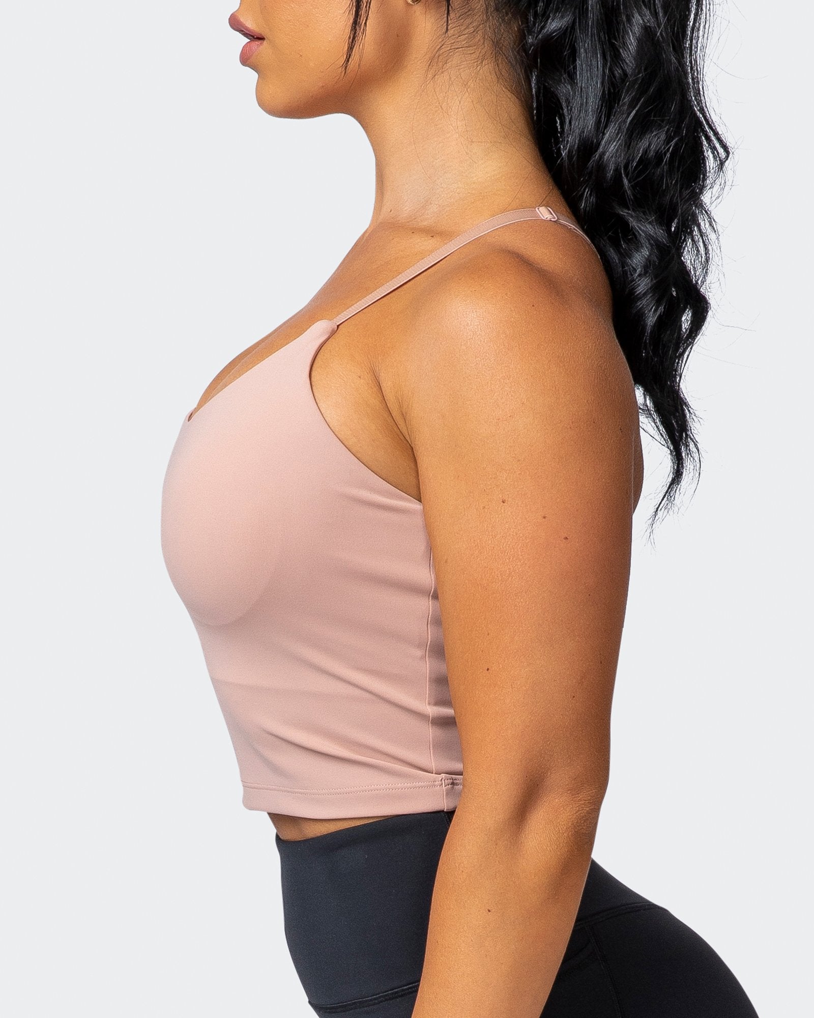 Summertime Cropped Tank - Mahogany Rose-Tops-XXS-112120MROSE-XXS-MNAPPRL12332-4-Muscle Nation