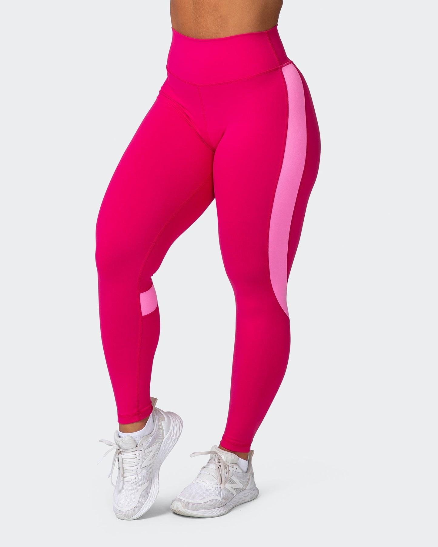 Sunlight Signature Scrunch Ankle Length Leggings - Pink Punch-Leggings-XXS-012206PNKPNCH-XXS-MNAPPRL13101-3-Muscle Nation