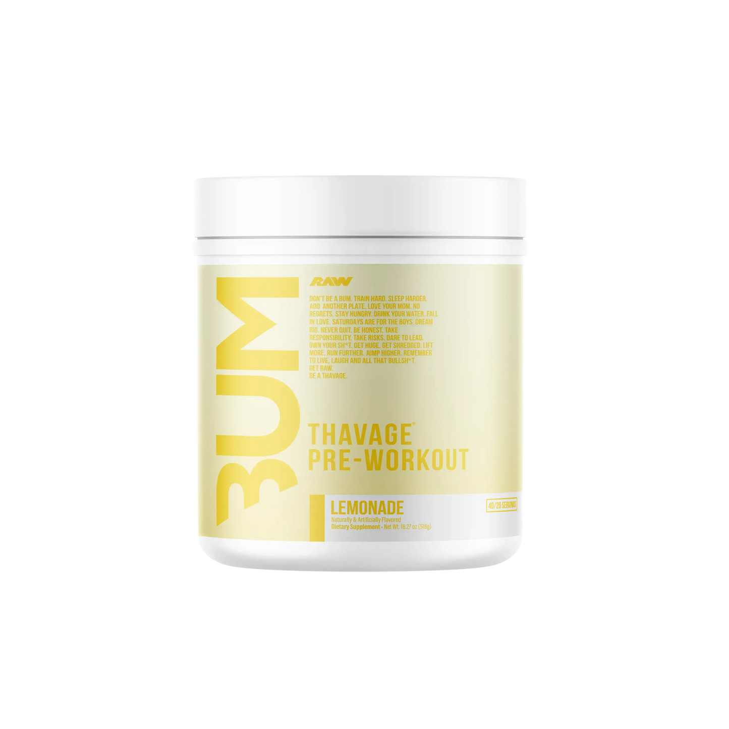 Thavage Pre-Workout - Get Raw Nutrition