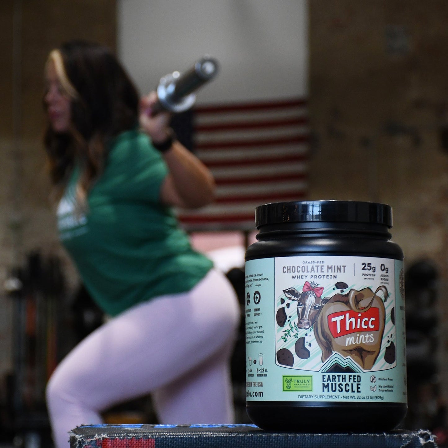 SEASONAL FLAVOR: Thicc Mints Chocolate Mint Grass-Fed Whey Protein