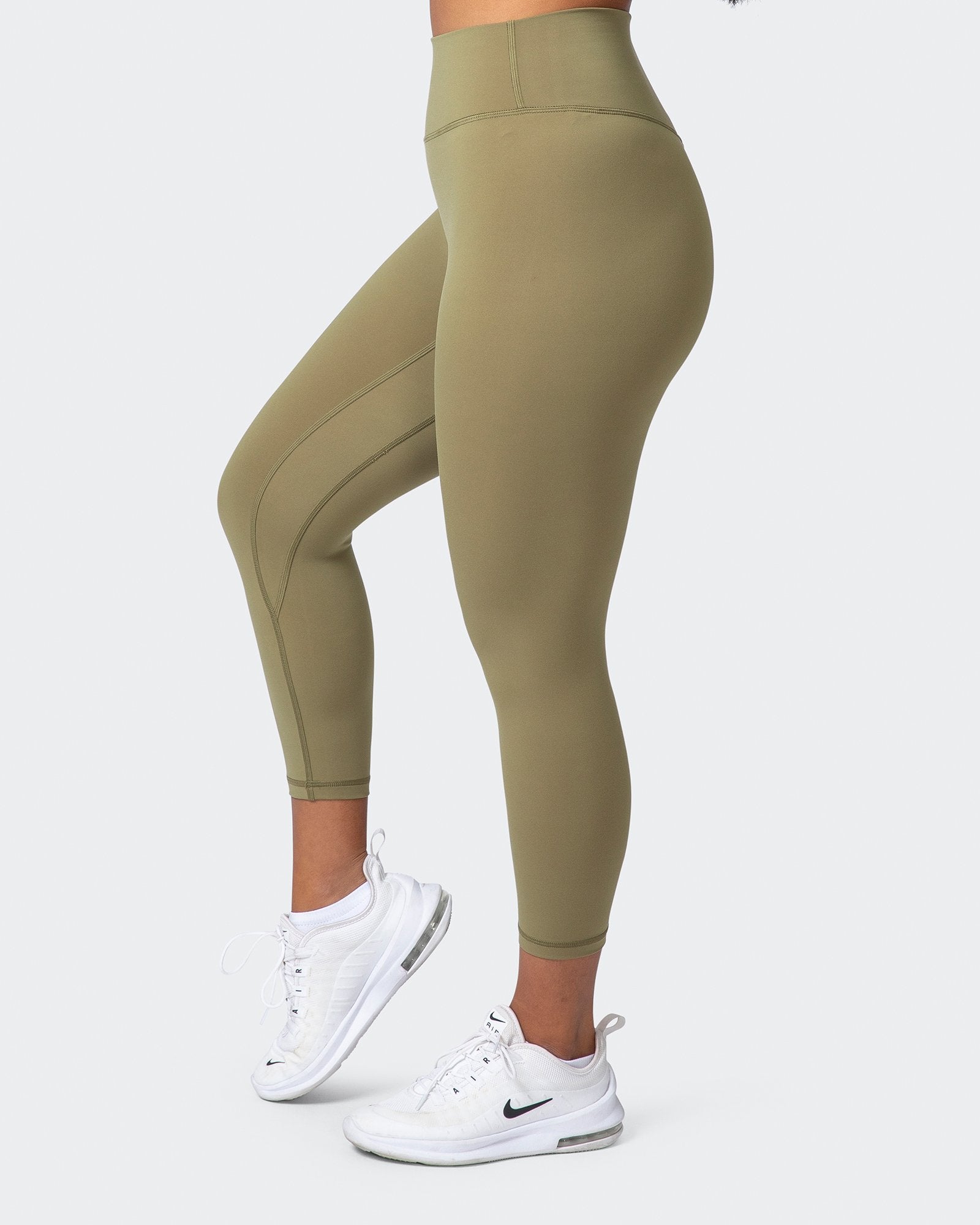 V1 Butter 7/8 Leggings - Aloe-Leggings-XXS-112153ALOE-XXS-MNAPPRL12875-4-Muscle Nation