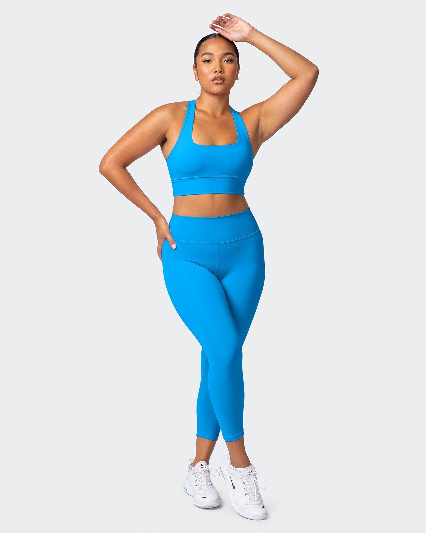 V1 Butter 7/8 Leggings - Malibu-Leggings-XXS-112153MLBU-XXS-MNAPPRL12903-7-Muscle Nation