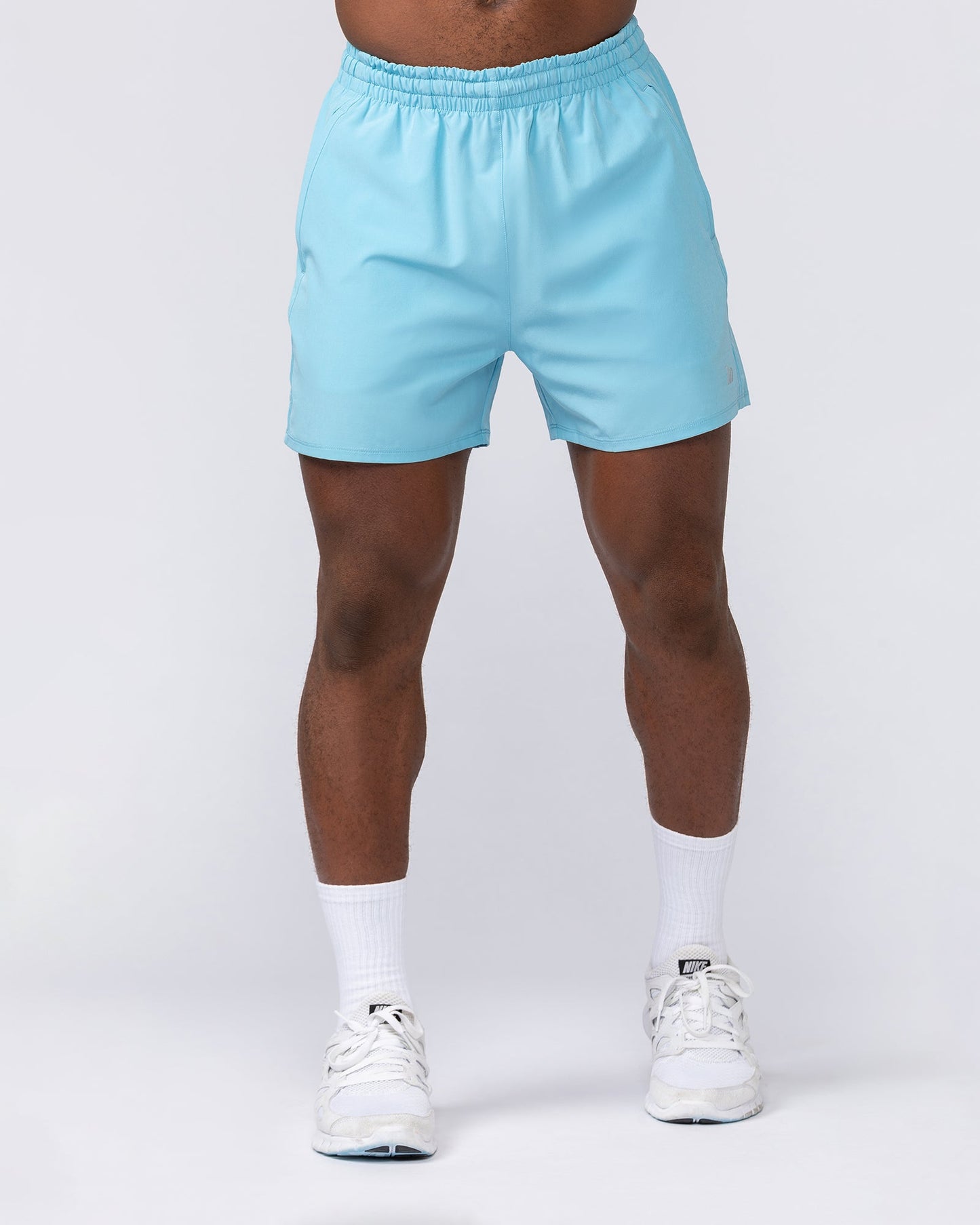 New Heights 4" Shorts - Mid Blue-Shorts-S-032534MIDBLUE-S-MNAPPRL41153-2-Muscle Nation