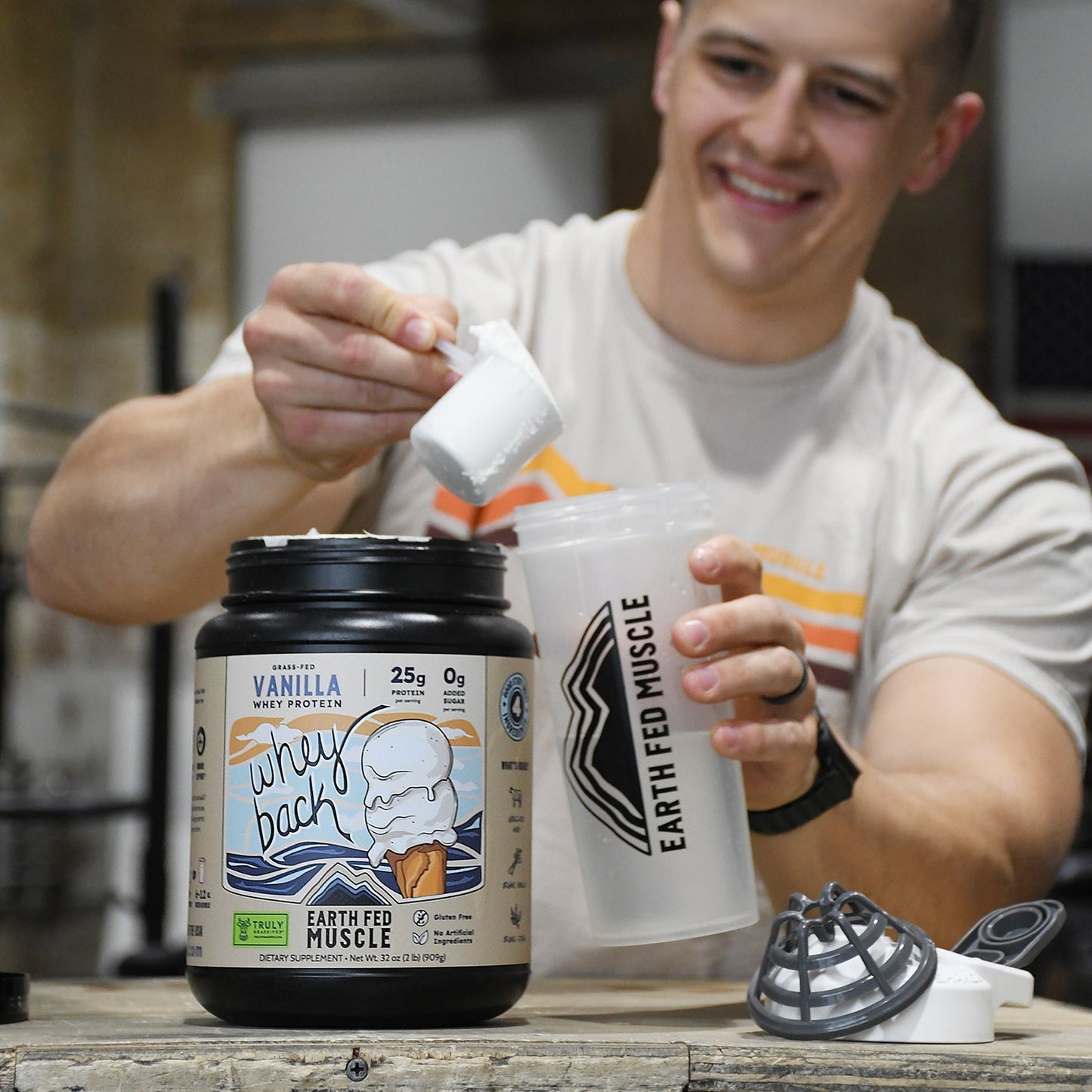 Whey Back Vanilla Grass-Fed Whey Protein