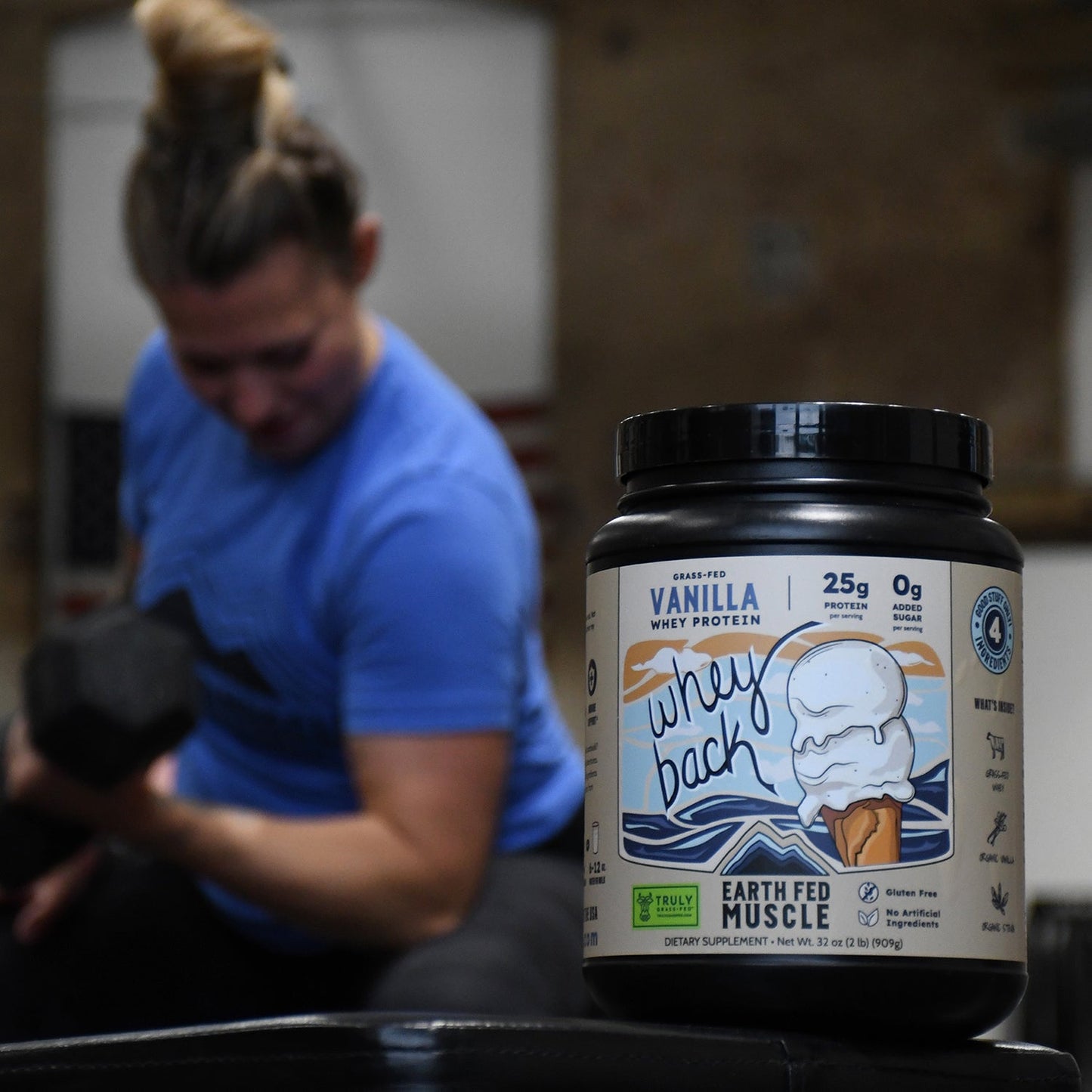 Whey Back Vanilla Grass-Fed Whey Protein