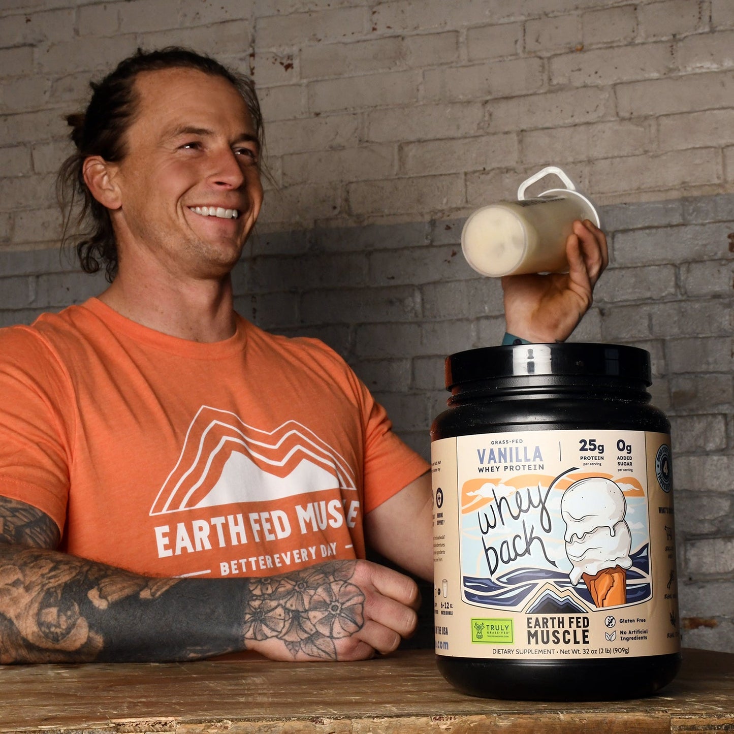Whey Back Vanilla Grass-Fed Whey Protein