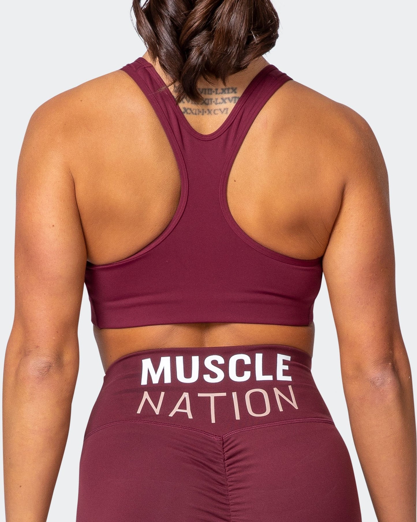 Strike Bra - Wine-Sports Bras-XS-MNAPPRL10526-MNAPPRL10526-7-Muscle Nation